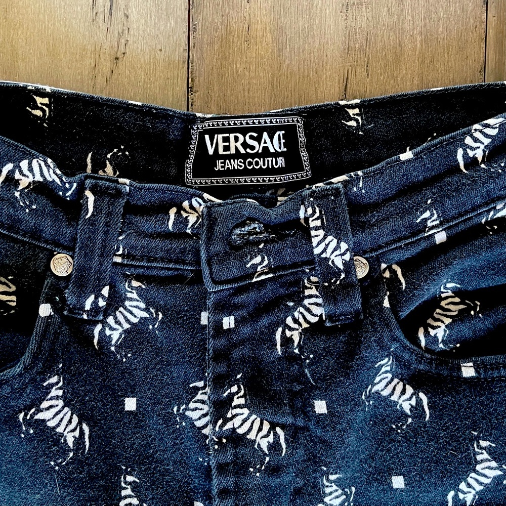 Versace Jeans couture - Zebra Jeans, RARE Find!